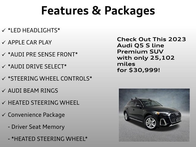 2023 Audi Q5 S line Premium