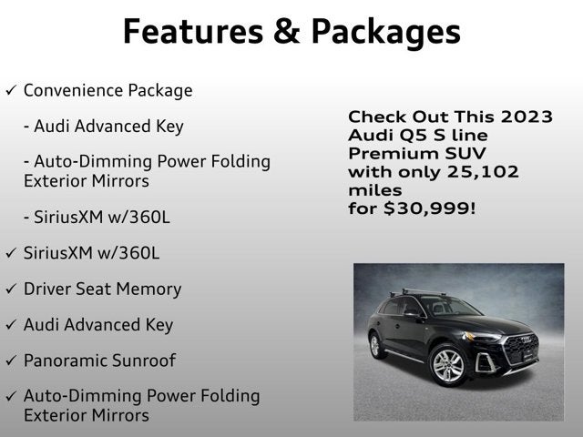 2023 Audi Q5 S line Premium