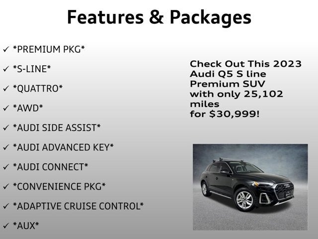 2023 Audi Q5 S line Premium