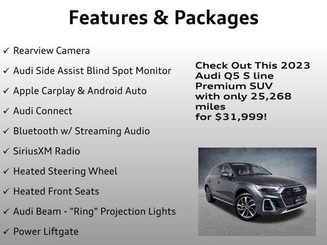 2023 Audi Q5 S line Premium