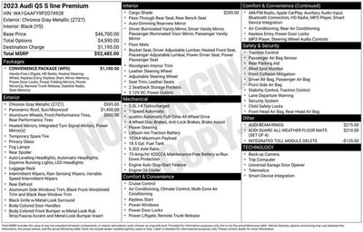 2023 Audi Q5 S line Premium
