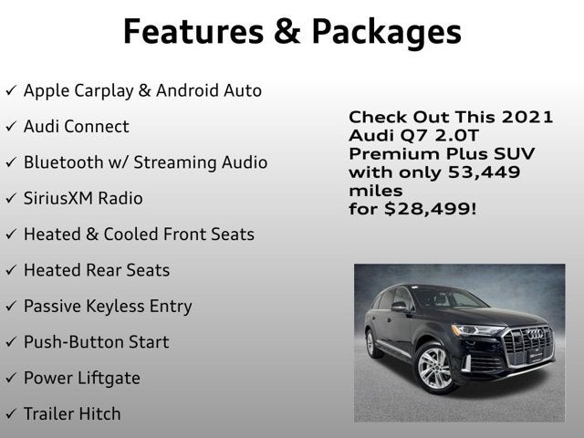2021 Audi Q7 Premium Plus