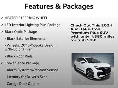 2024 Audi Q4 e-tron Premium Plus