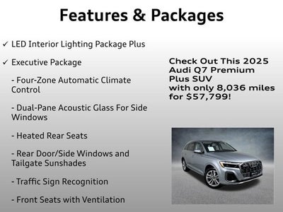 2025 Audi Q7 Premium Plus