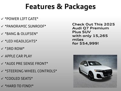 2025 Audi Q7 Premium Plus