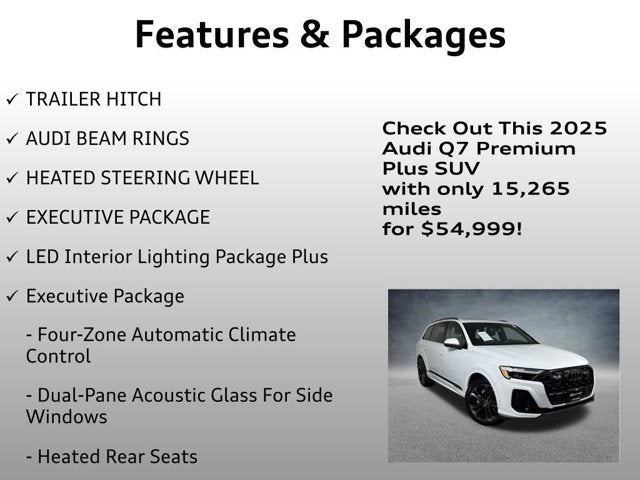2025 Audi Q7 Premium Plus