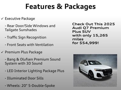 2025 Audi Q7 Premium Plus