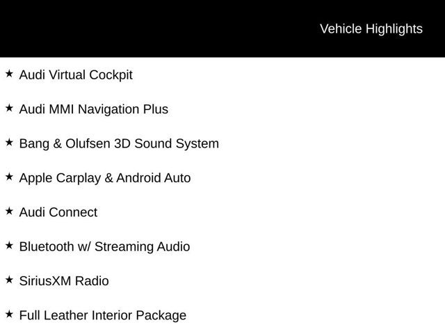 2019 Audi e-tron Prestige