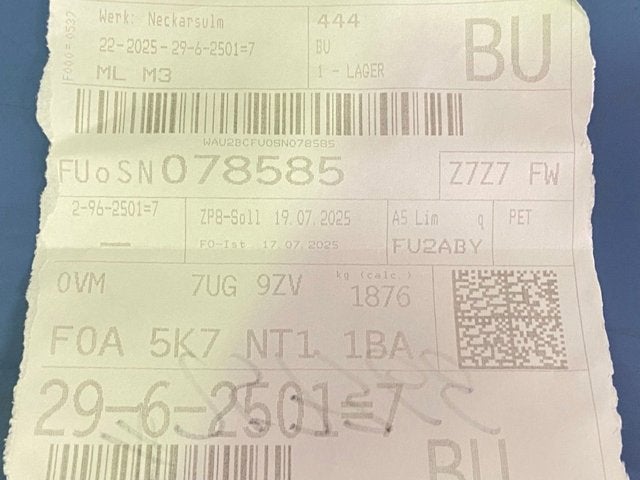 2025 Audi A5 Premium Plus