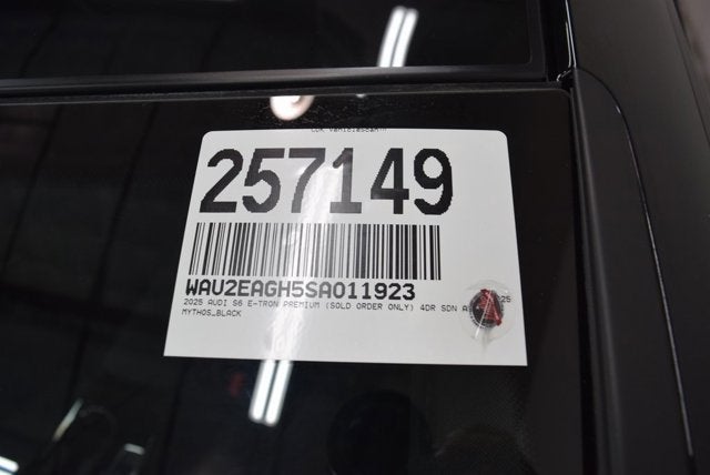 2025 Audi S6 e-tron Premium Plus