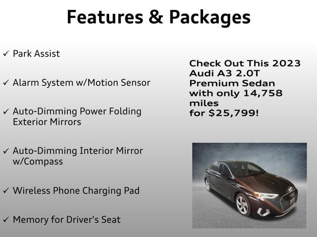 2023 Audi A3 Premium