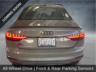 2024 Audi S4 Sedan Premium Plus