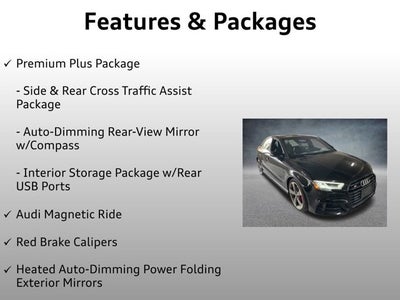 2020 Audi S3 Sedan S line Premium Plus