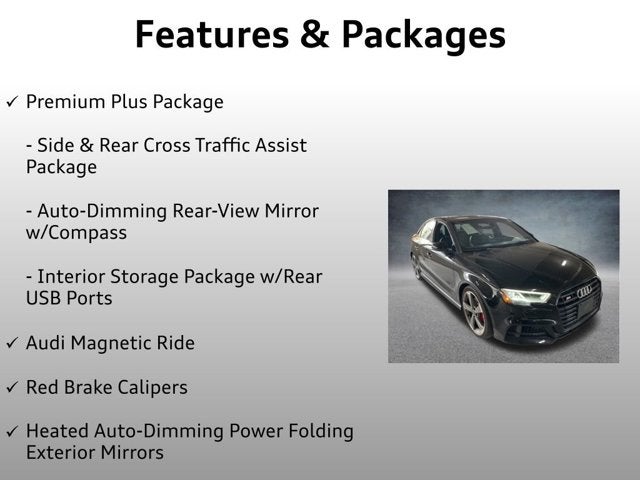 2020 Audi S3 Sedan S line Premium Plus