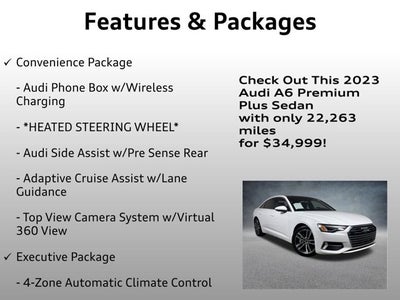 2023 Audi A6 Sedan Premium Plus