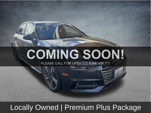 2018 Audi A4 2.0T Premium Plus