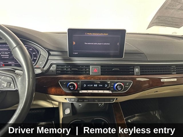 2018 Audi A4 2.0T Premium Plus