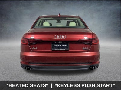 2018 Audi A4 2.0T Premium Plus