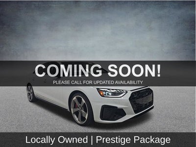 2023 Audi A4 Sedan S line Prestige
