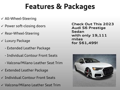 2023 Audi S6 Sedan Prestige