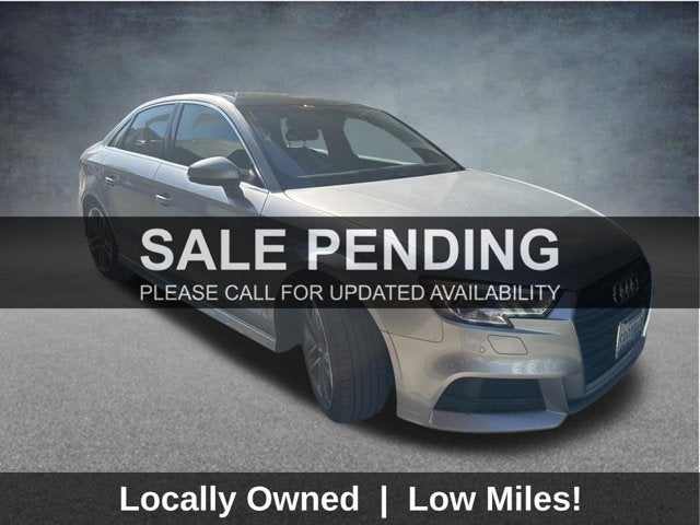 2018 Audi A3 Sedan 2.0T Premium Plus