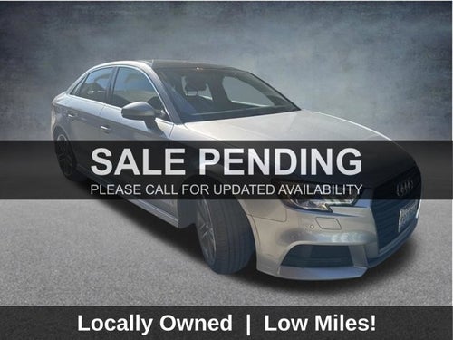 2018 Audi A3 Sedan 2.0T Premium Plus