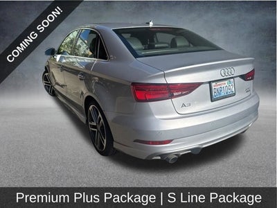 2018 Audi A3 Sedan 2.0T Premium Plus