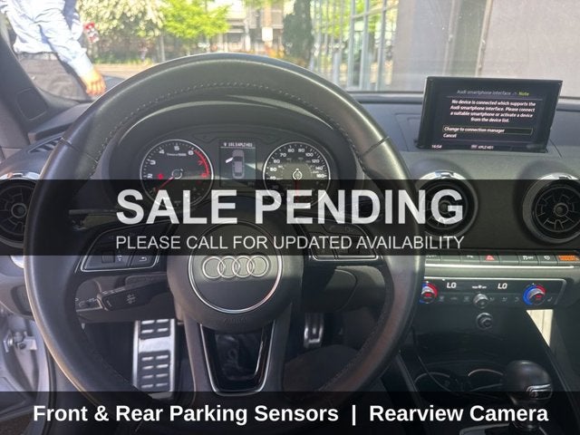 2018 Audi A3 Sedan 2.0T Premium Plus