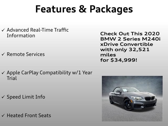 2020 BMW 2 Series M240i xDrive