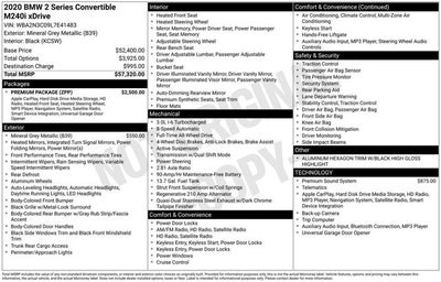 2020 BMW 2 Series M240i xDrive
