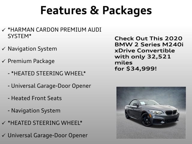 2020 BMW 2 Series M240i xDrive