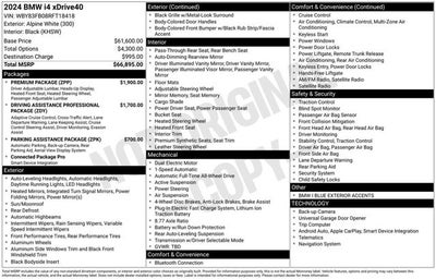 2024 BMW i4 xDrive40