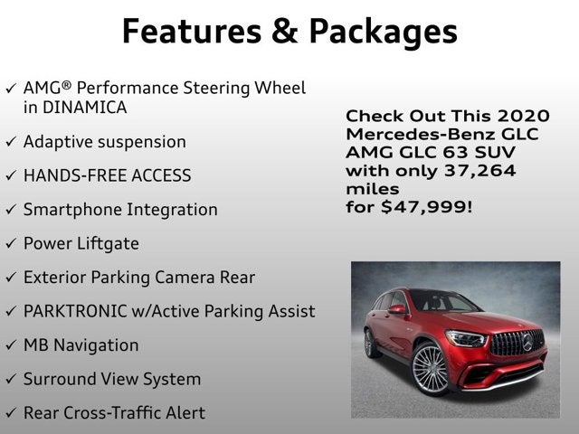 2020 Mercedes-Benz GLC AMG® GLC 63