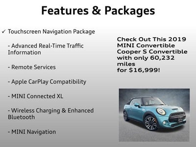 2019 MINI Convertible Cooper S