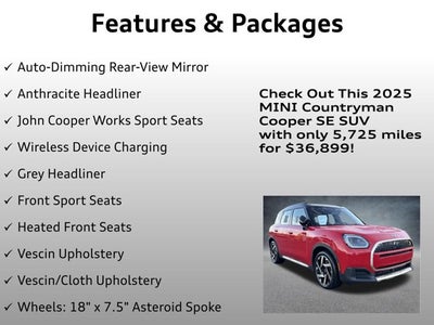 2025 MINI Countryman All4 Cooper SE