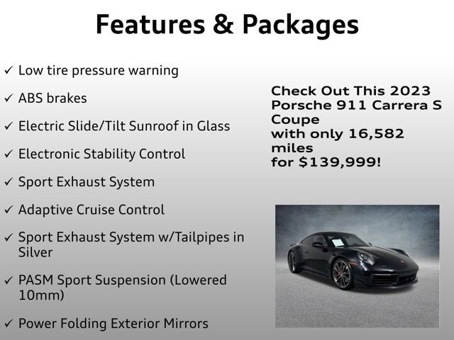 2023 Porsche 911 Carrera S