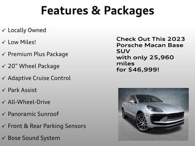 2023 Porsche Macan T