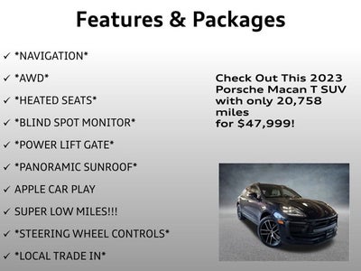 2023 Porsche Macan T