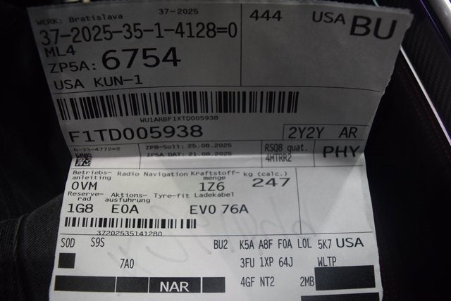 2026 Audi RS Q8 performance