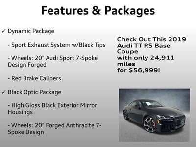 2019 Audi TT RS 2.5T