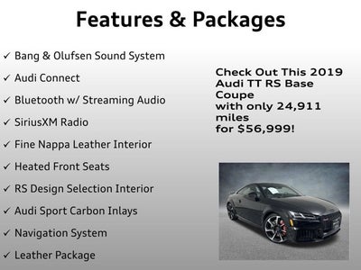 2019 Audi TT RS 2.5T