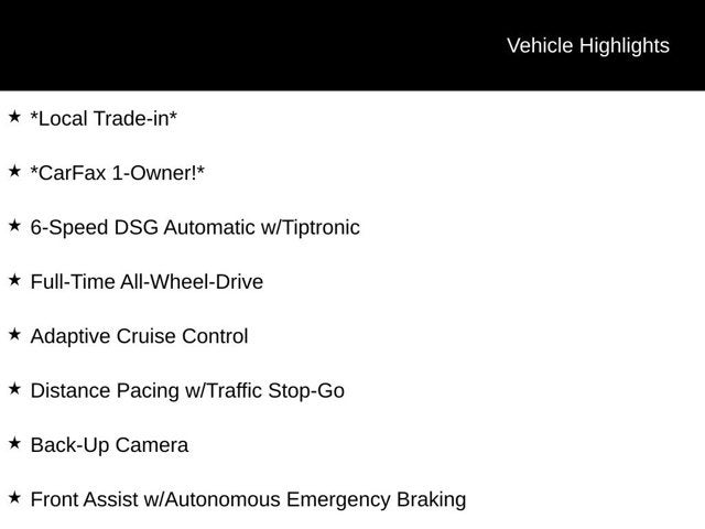 2017 Volkswagen Golf R DCC & Navigation 4Motion