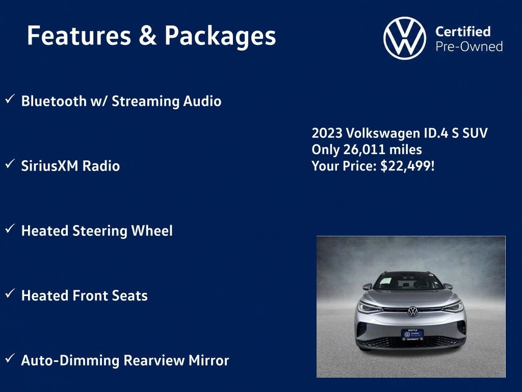 2023 Volkswagen ID.4 S