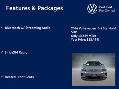 2024 Volkswagen ID.4 Standard