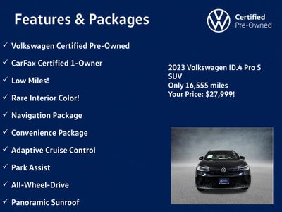 2023 Volkswagen ID.4 Pro S