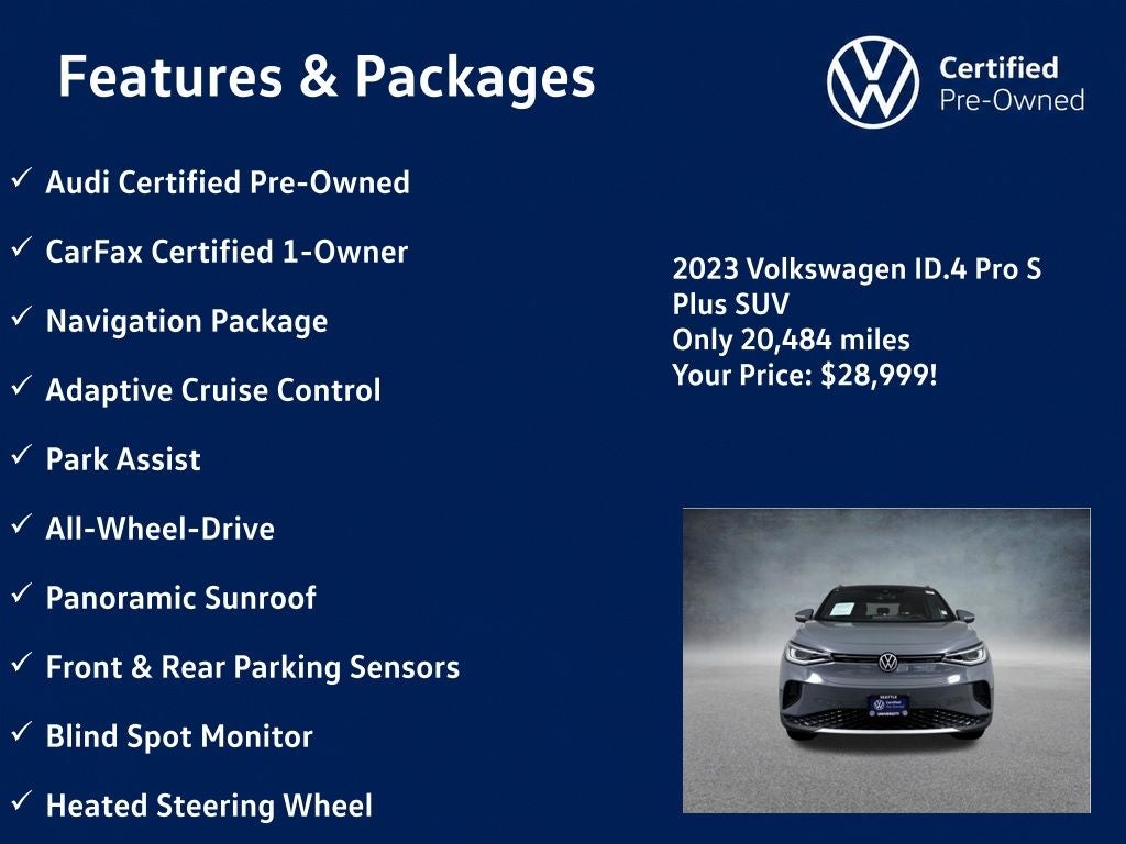 2023 Volkswagen ID.4 Pro S Plus