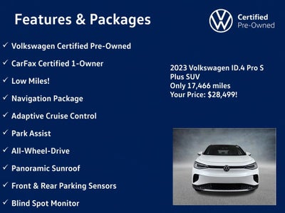 2023 Volkswagen ID.4 Pro S Plus