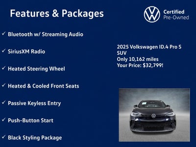 2025 Volkswagen ID.4 Pro S