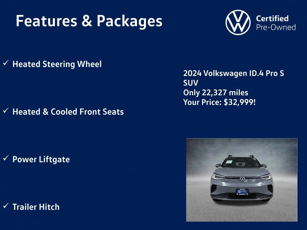 2024 Volkswagen ID.4 Pro S