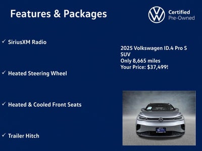 2025 Volkswagen ID.4 Pro S